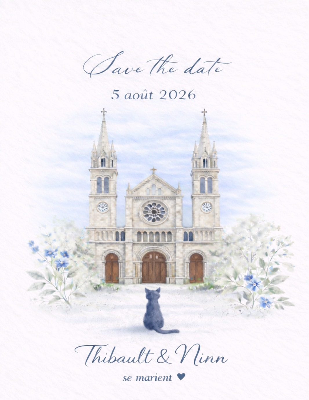 Save the date - Thibault & Ninn