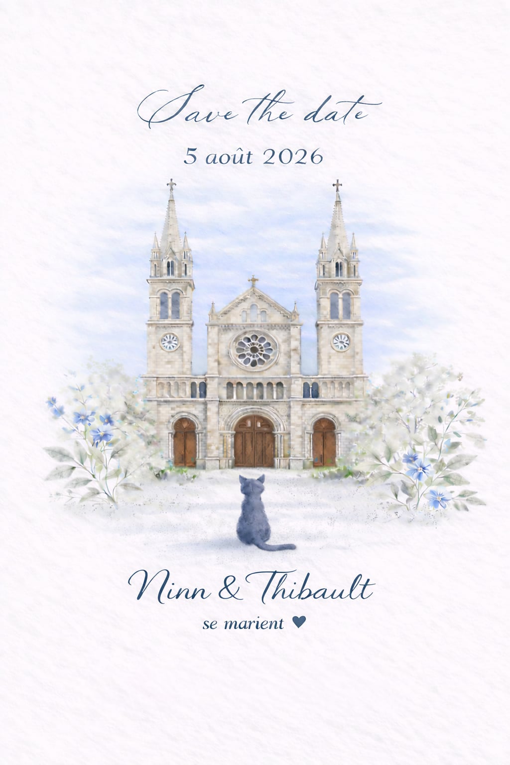 Save the date - Thibault & Ninn